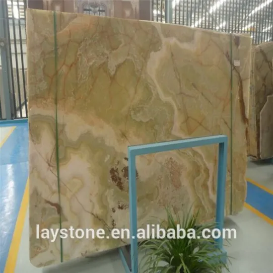 Incredible marble stone green onyx marble slab