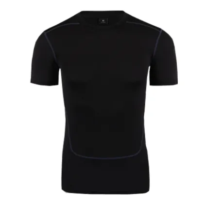 Wholesaler men' s muscle fit fitness t-shirt for sportswear