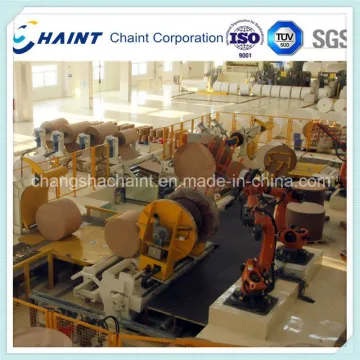 Paper Mill Roll Wrapping Machine