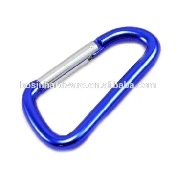 Papular Top Quality Metal Aluminum Carabiner Keychain