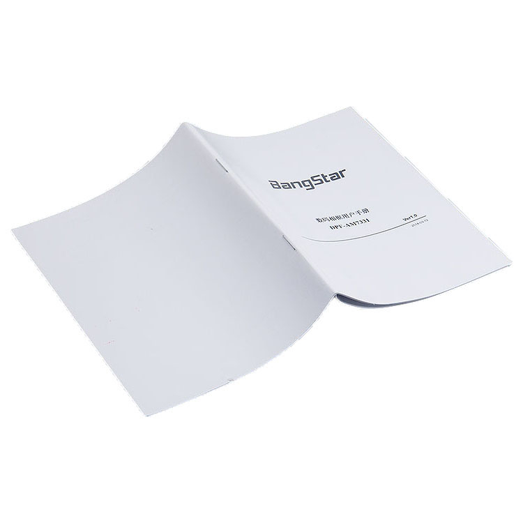 Custom Cheap Instruction Manual Printing Paper Pamphlet