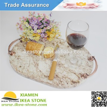 Fantasy Platinum Decorative Natural Slate Stone Cheese Board