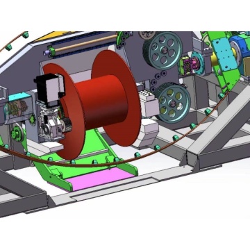 Máquina de agrupamento eficiente para processamento de fio de cobre