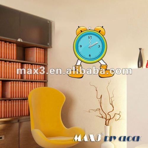 Wall Decals Metal Wall Clock Wall Sticker Wall Clock For Decoration For Kids