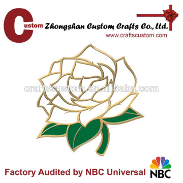 Rose lapel pin customized