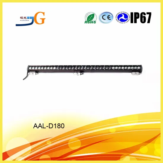 Truck Led Headlights Driving Light Mount Bracket Wholesale 180W Single Row Led Light Bar