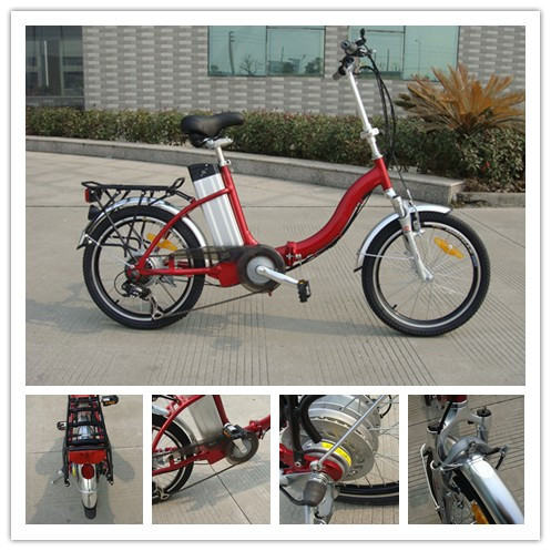 Popular Lady Style 20 ' Folding Electric Bike