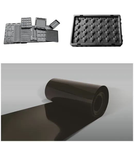Rigid PP Recycled Clear Transparent Plastic