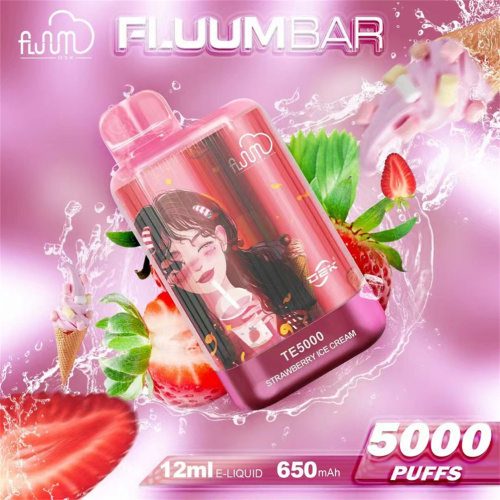 Authentic Fluum Bar TE5000 Rechargeable Disposable Pod