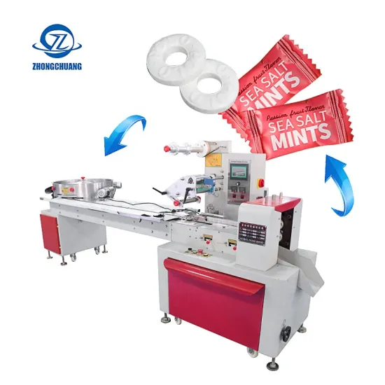 Microcomputer Automated Horizontal Disc Pallet Candy Packaging Machines