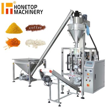 Automatische vertikale Instantpulver -Beutel 3 in 1 Kaffeepulververpackungsmaschine