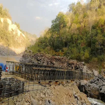 Bailey Bridge Supplier: Portable Steel Bridge for Construction