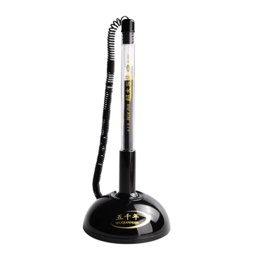 Plastic Counter Desk Stand Gel Ink Pen