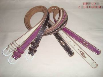 1.Genuine leather belt.