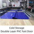 Reißverschluss Tür Custom High Speed ​​Cold Room Tür