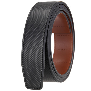 Factory OEM Custom Multicolor Genuine Leather Ratchet Belt without Buckle