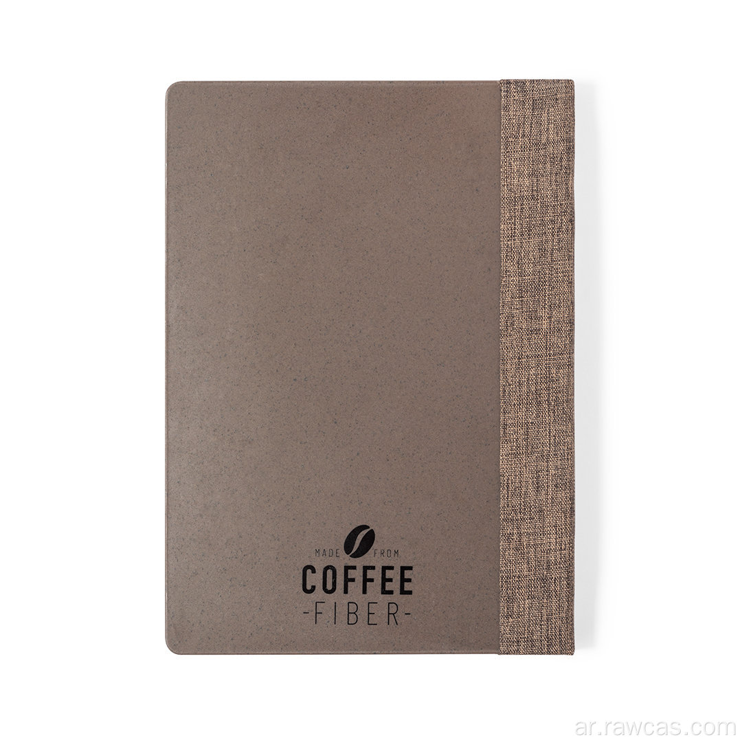 دفتر ورقة قهوة بني براون