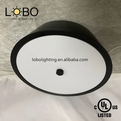 UL CUL Listed Delta Hotel Brown Ceiling Lamp for Modern Bedroom Decoration