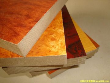 Wood Grain Melamine Faced MDF