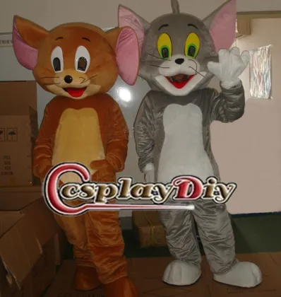 Popular vivid plush Tom and Jerry Costumes