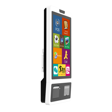 21,5 Zoll Windows-basierte POS-System mit Kartenleser und Selbstbestellung von Kiosk