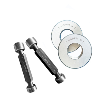 NPSM Cylindrical Screw Master Ring Gage for 1/8~6 NPSM Thread Pitch