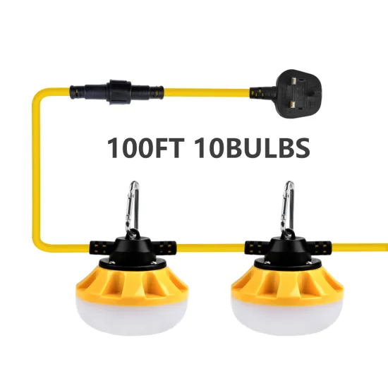 UK Plug 14000lm IP65 Waterproof 220V Commercial Grade Festoon Light