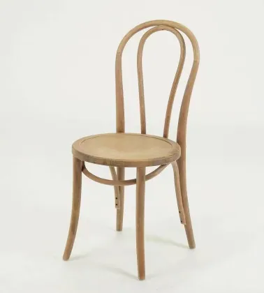 Wholesale Natural Solid Bentwood Outdoor Garden Wedding Event Thonet Dining Chairs