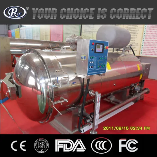 Fruit and vegetable usage retort machine