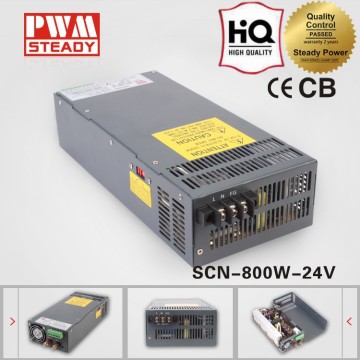 SCN-800-24 CE approved 24v33a800W Parallel function Switching power supply