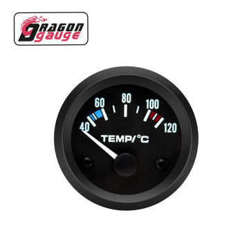 Dragongauge 52mm Digital Car Motorcycle Water Temperature Gauge 40-120°C