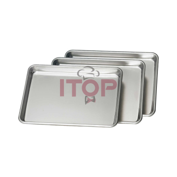 18"x 26" Aluminum Sheet Pan for Rotary Oven Baking and Cookie Making