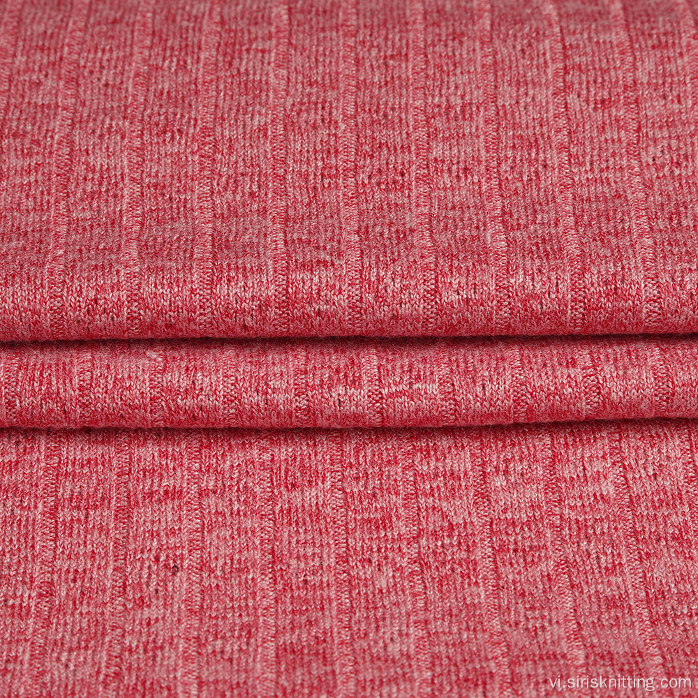 Viscose Nylon Poly đôi Jacquard