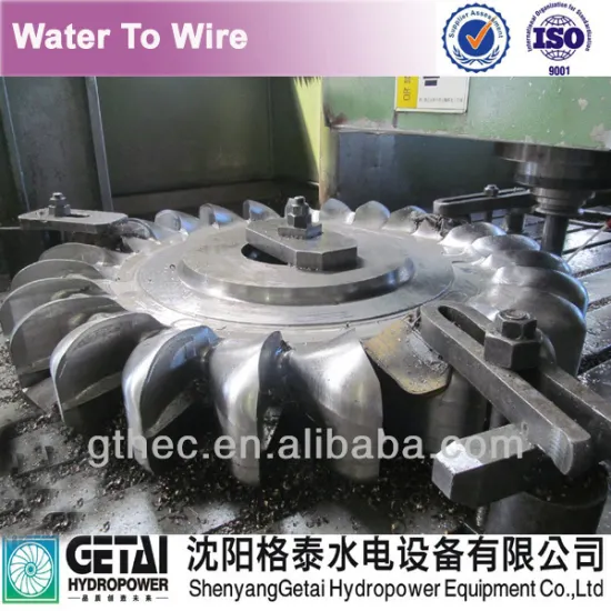 Welded pelton wheel turbine runner for water turbine replacement and turbine generator manufacturer made in china from shenyang