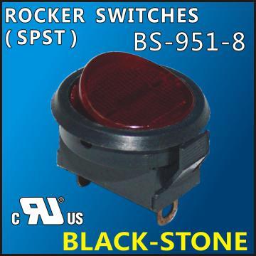 Rocker  Switches ( SPST ) BS-951-8a