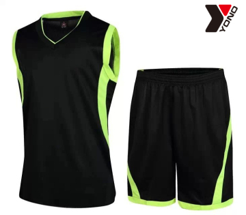 high quality sportswear factory price basketball shirts and shorts