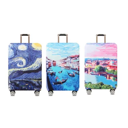 High Quality Fashion Print Hot Sales Spandex Luggage Cover Protector