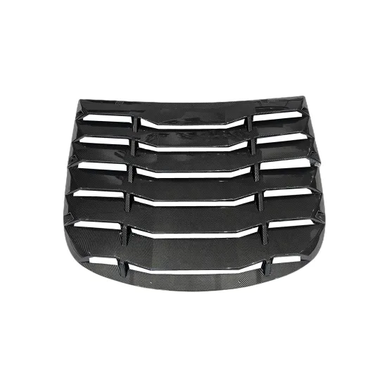 Classic Style Gloss Carbon Look Windows Louver for Tesla Model Y - High Quality