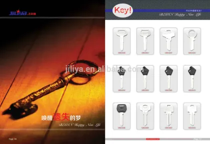 blank key cisa brass key