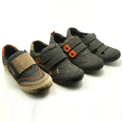 cheap price comfortable and fashionable genuine leather casual shoes for kids and children