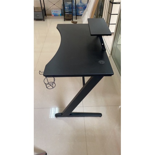 China pc study laptop computer table desks with shelf Manufactory