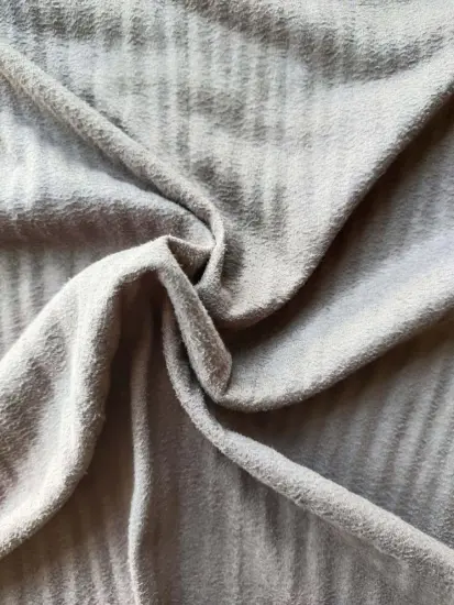 Poly Crushed Sueded Fabric