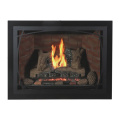 fireplace heater gas insert wall