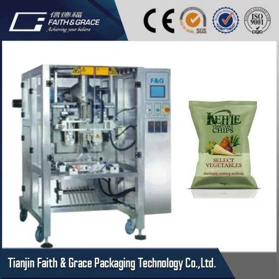 Vertical form fill seal packaging machine