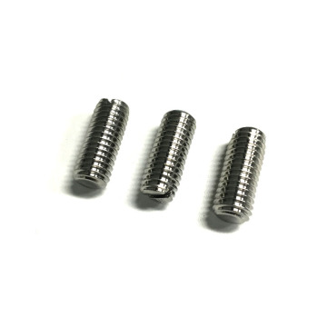 Beli pelbagai bahan skru set: DIN 551, keluli karbon, titanium, keluli tahan karat, tembaga, aluminium, nikel, gangsa - tersedia dalam saiz inci dan metrik