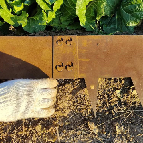 Rust Corten Steel Garden Edging