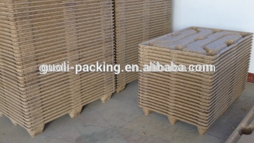 green material wooden pallet