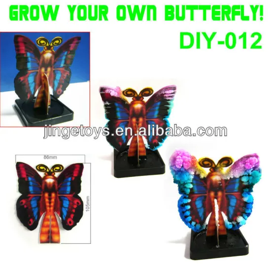 DIY toys,DIY colorfull butterfly,paper butterfly toys