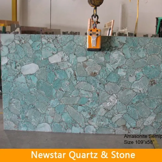 Different Colors Semi Precious Stones Wholesale Slab