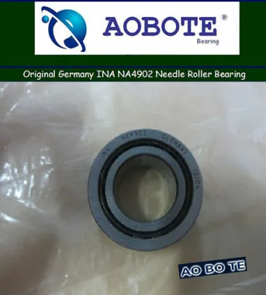 Unsealed Ina Needle Roller Bearings Na4902 , Stainless Steel Roller Bearing